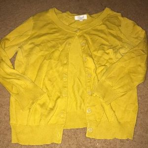 Mustard Fossil Cardigan